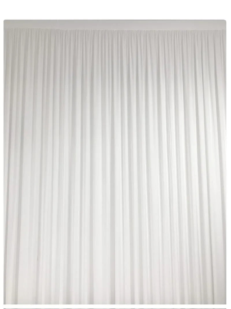 Location - Rideau de Toile de Fond Blanc
