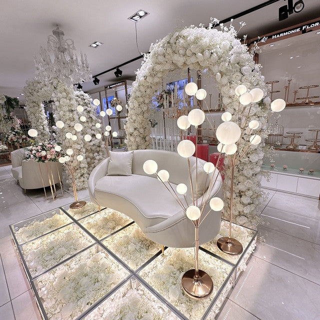 Location - Colonne Allée des mariés Iris LED