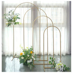 Location - Backdrop arche Or 4 pièces rond