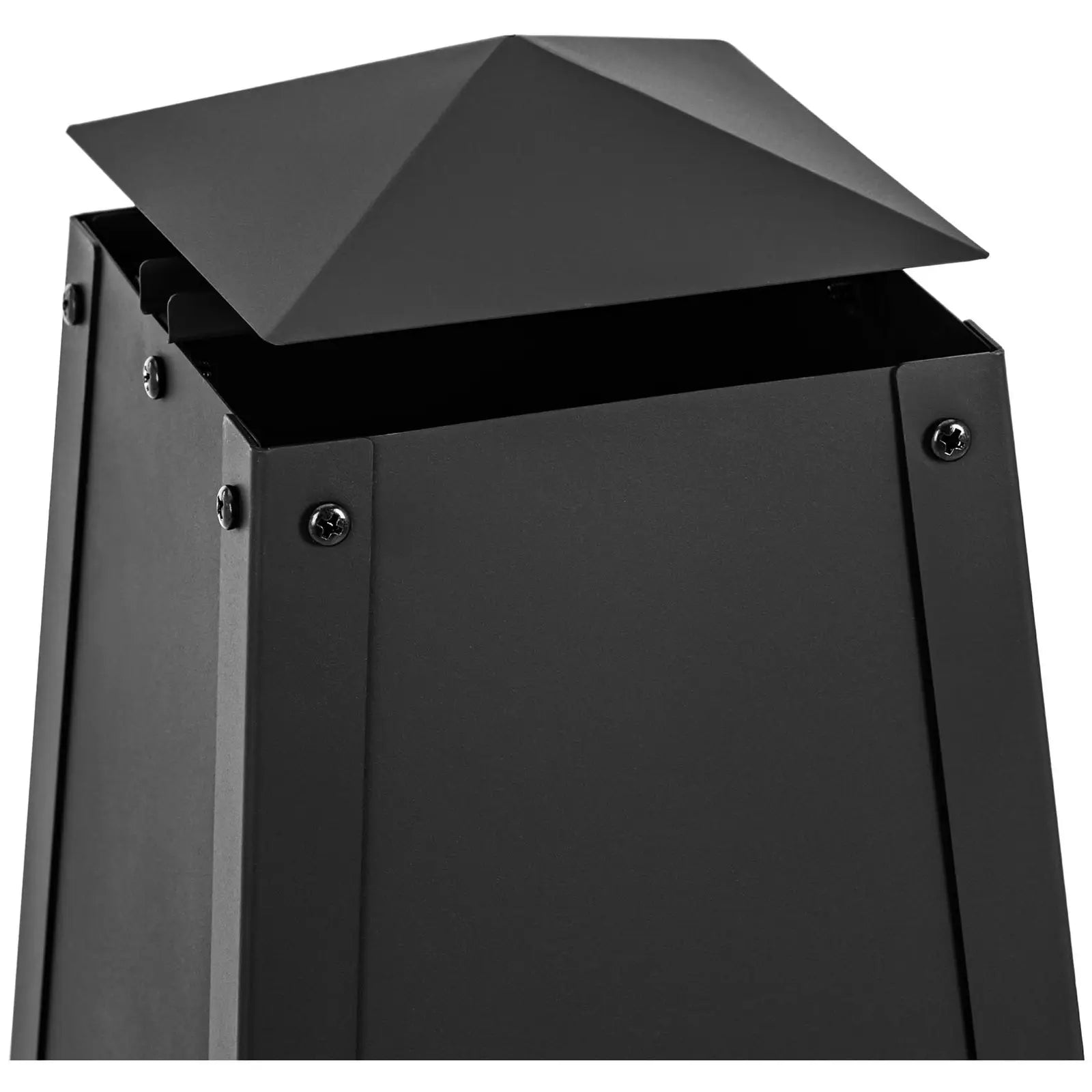 Location - Brasero extérieur - pyramide - 30 x 30 x 100 cm