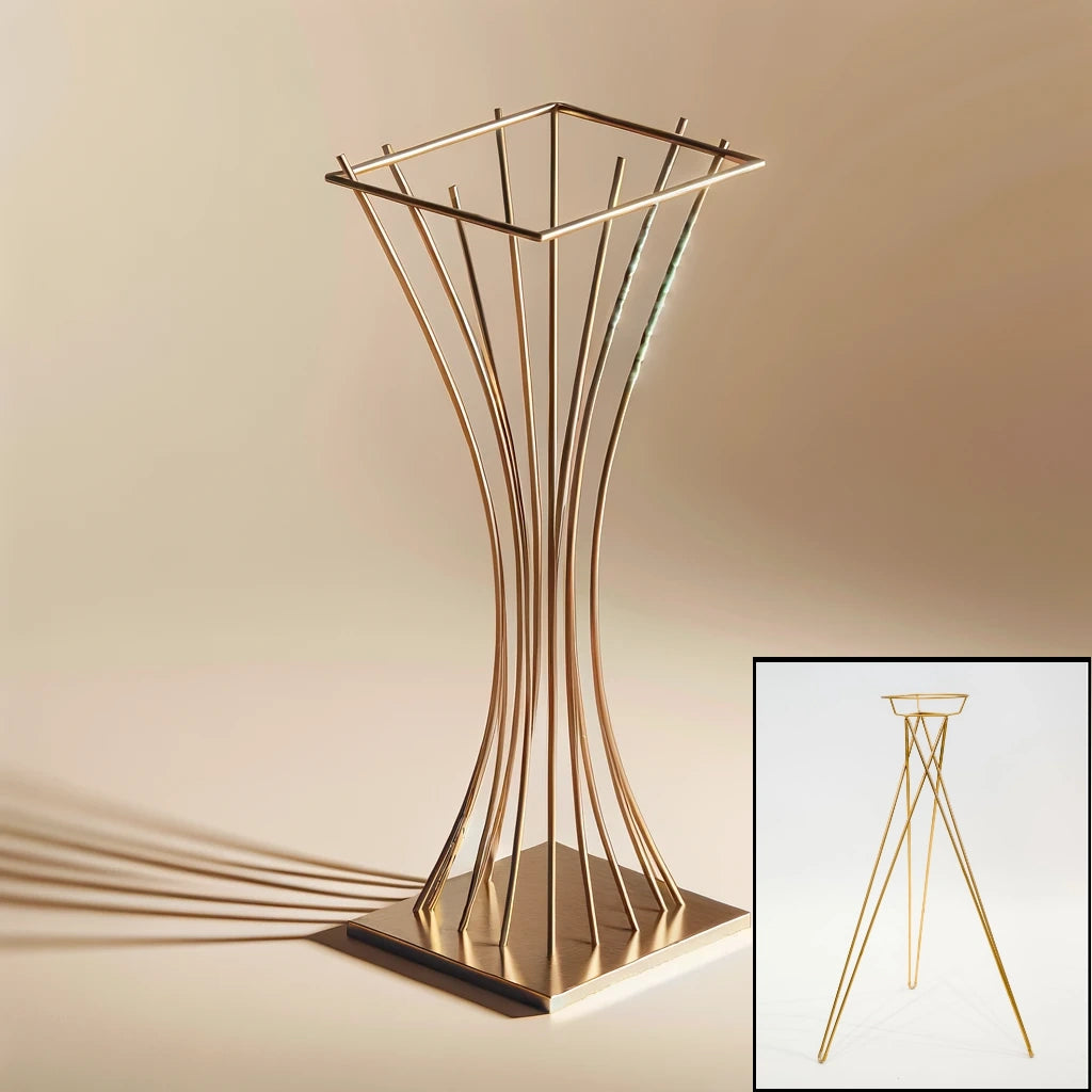 Location - Colonne Centre de table support fleurs 90cm