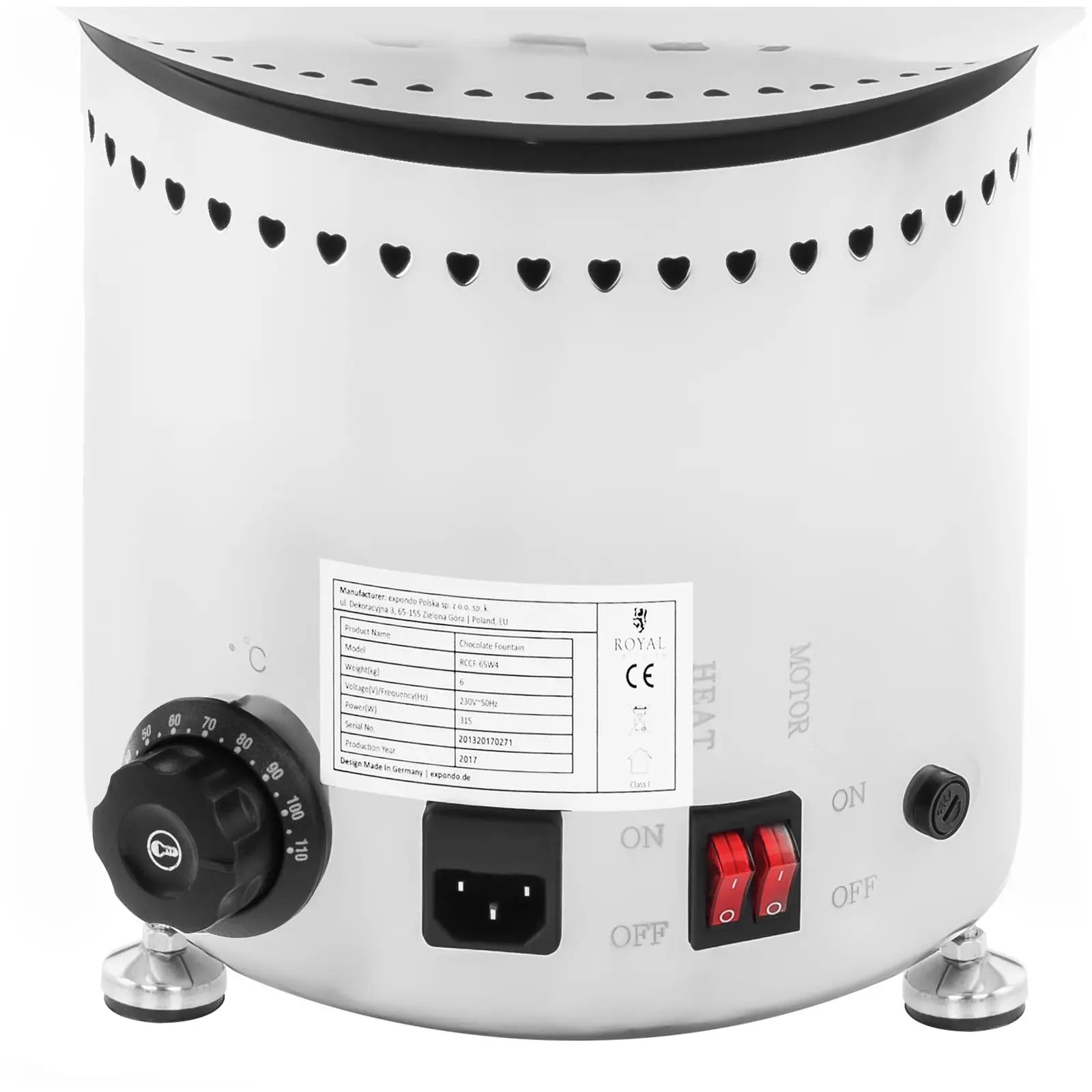 Location - Fontaine à chocolat - 5 étages - 6 kg