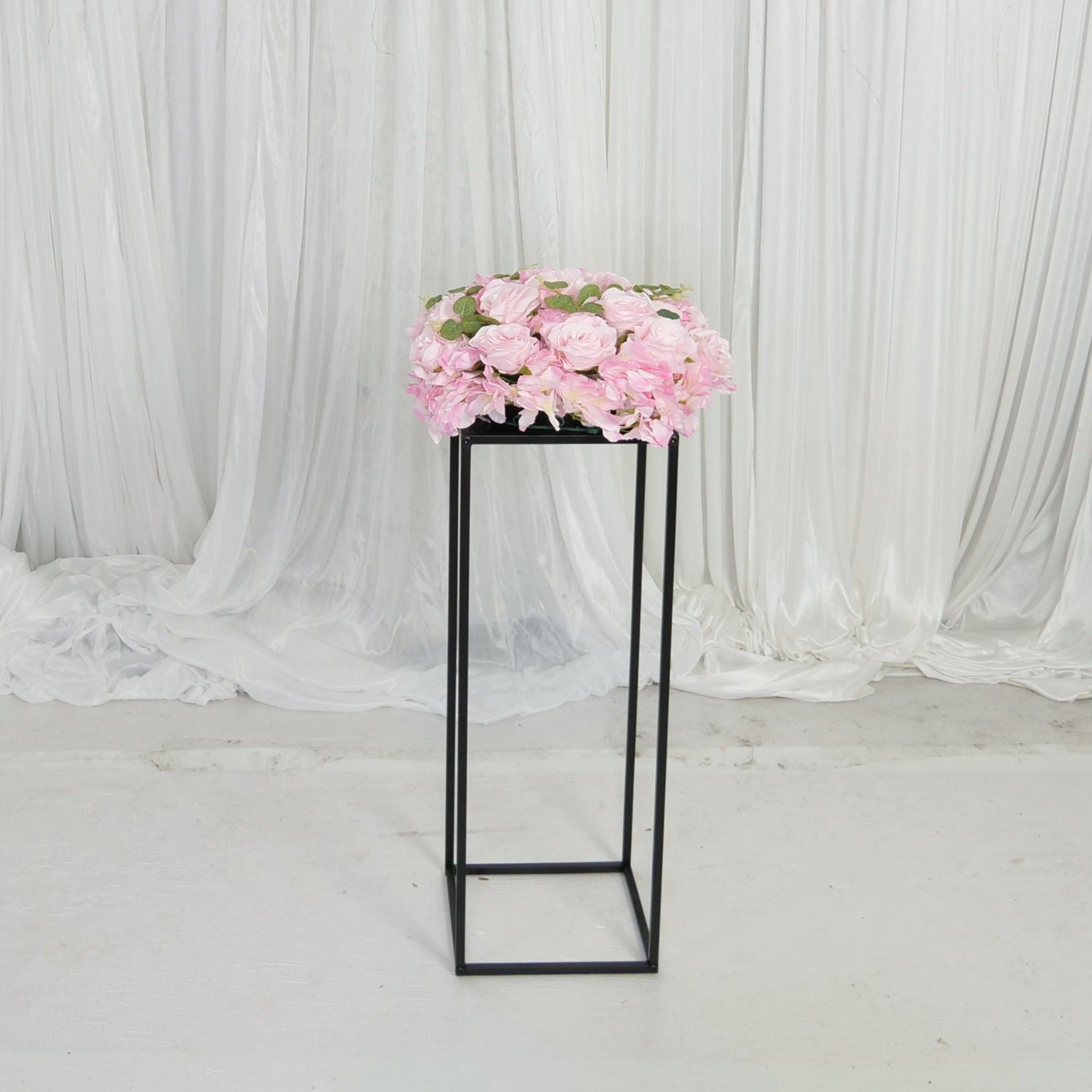 Location - Colonne Métal noir 70cm