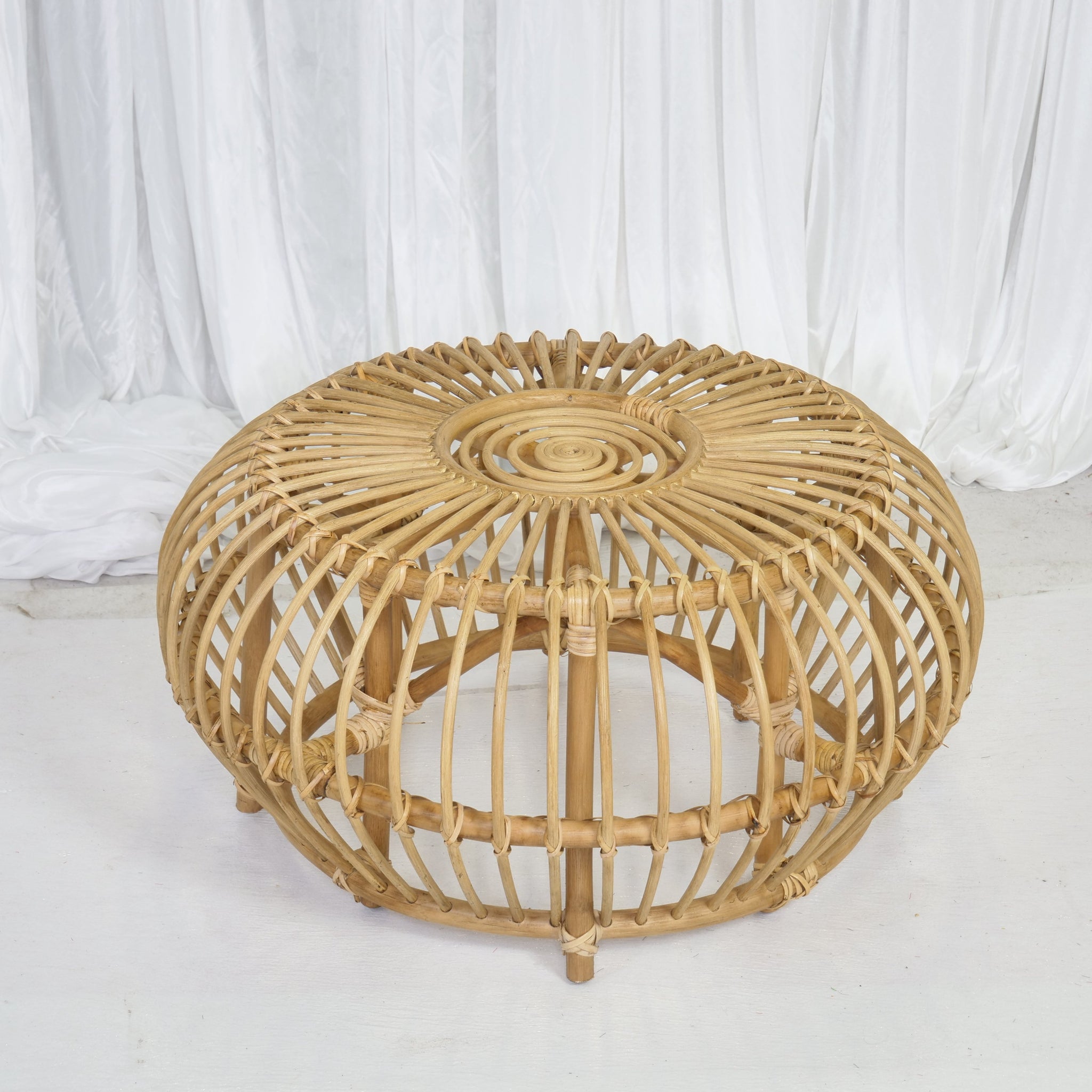 Location - Table basse Rotin Rhapsodie