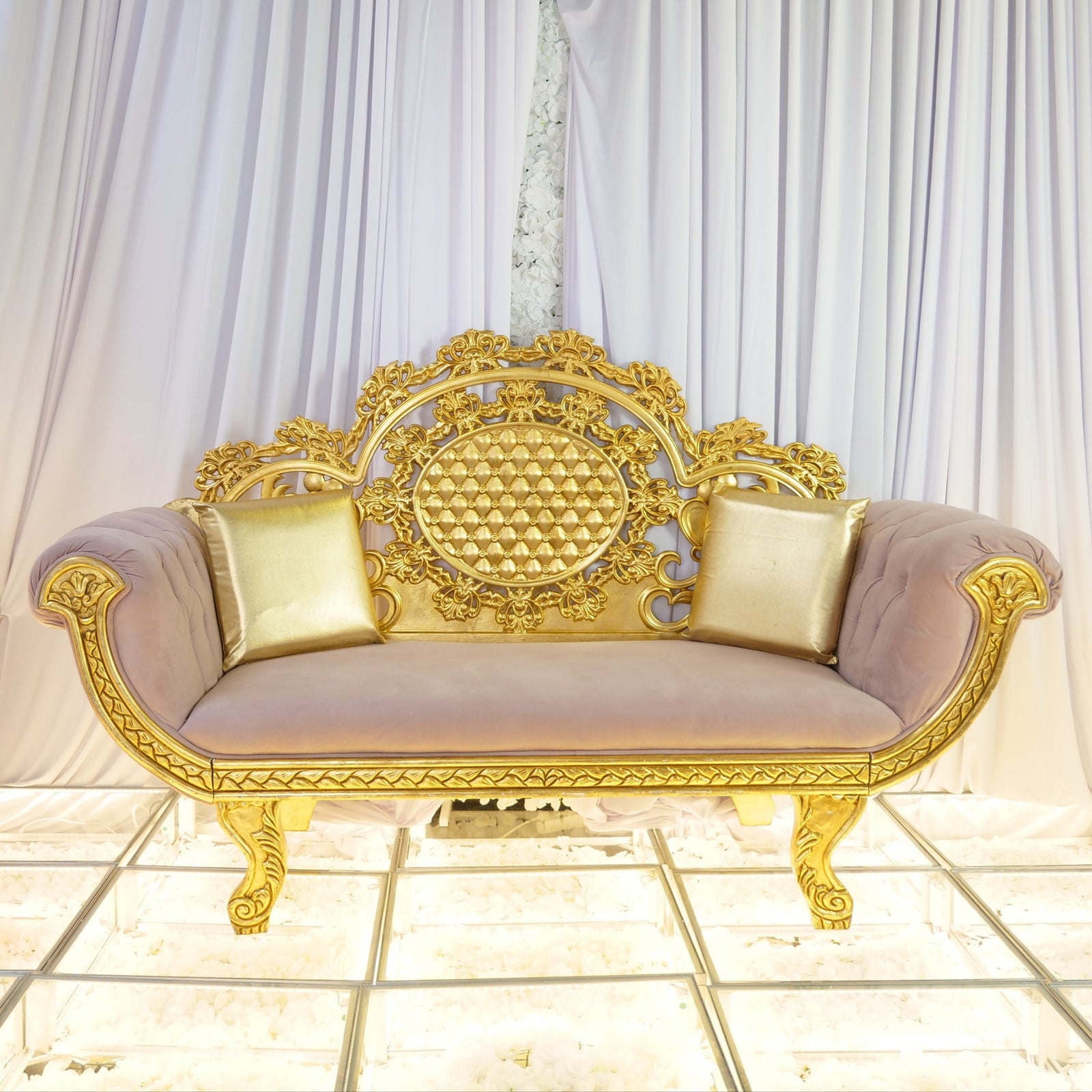 Location - Trône deux places Éclat de Jasmine