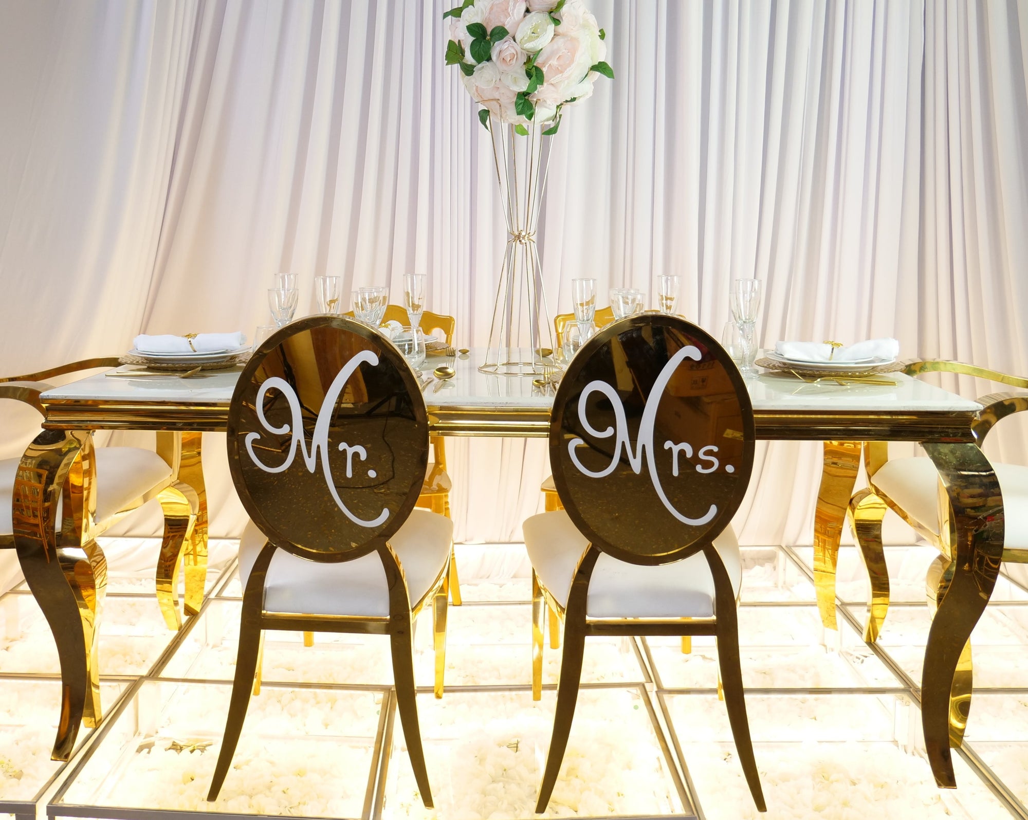 Location - Table d'honneur marbre sublime