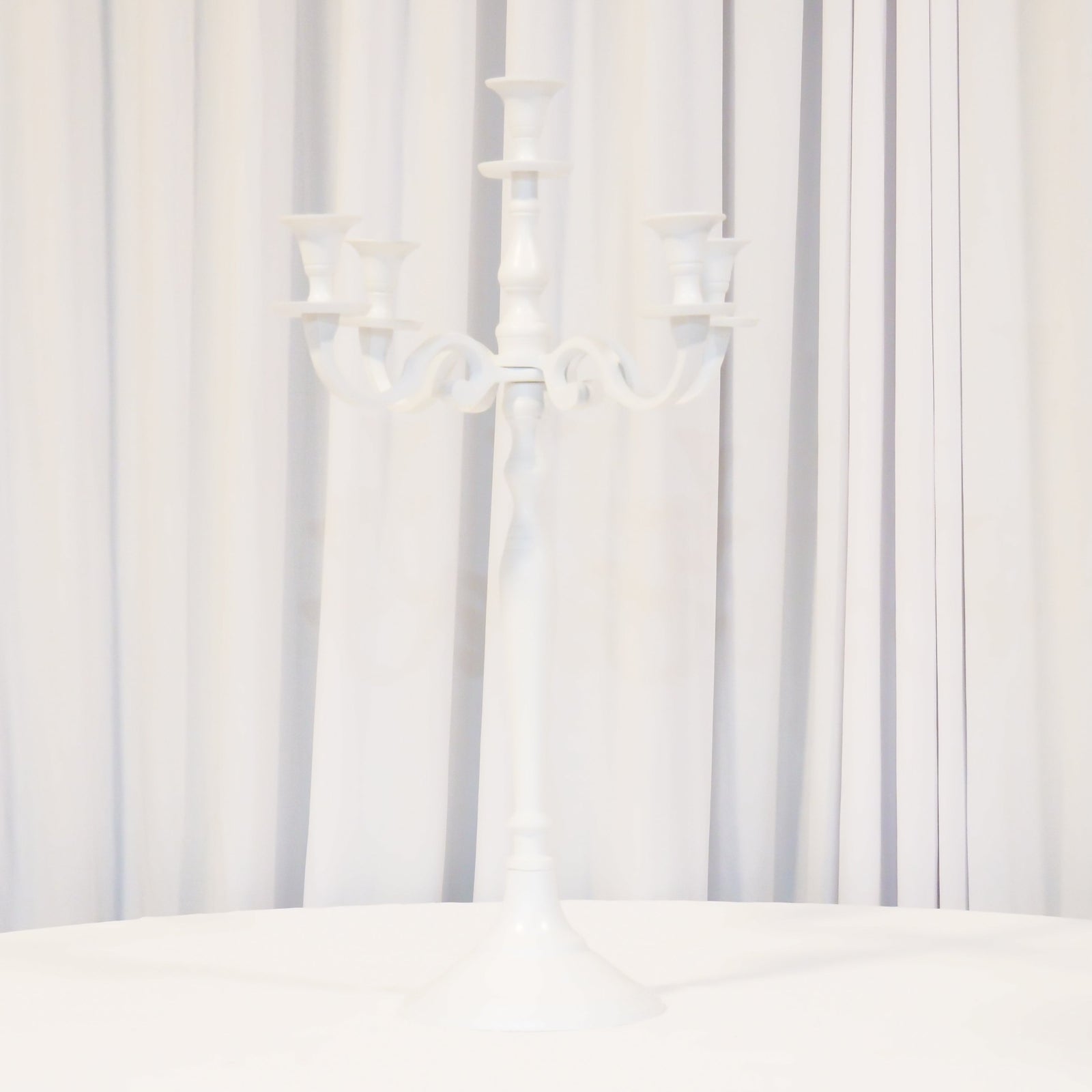 Location - Chandelier Blanc 60 cm