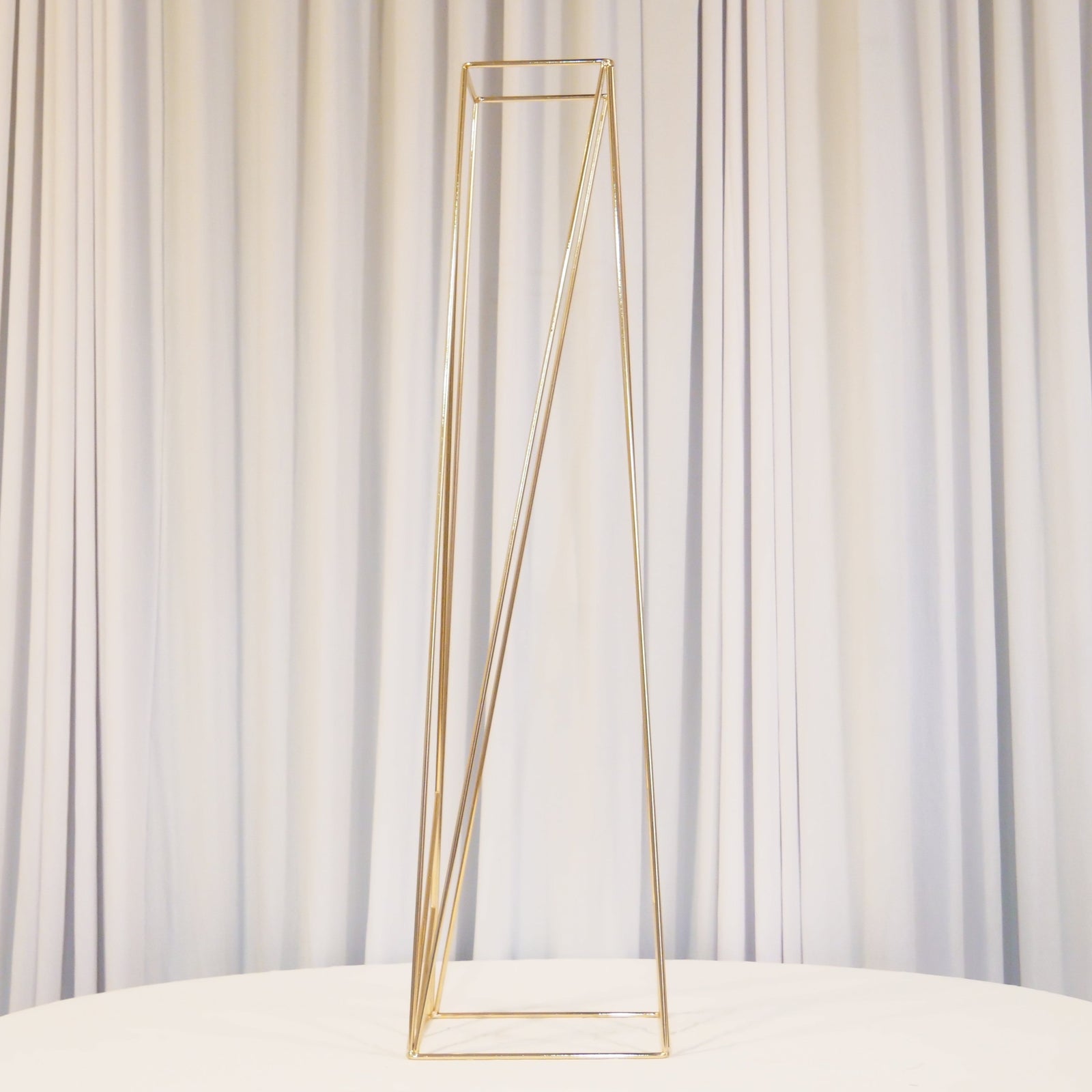 Location - Centre de table Or-rose 100cm