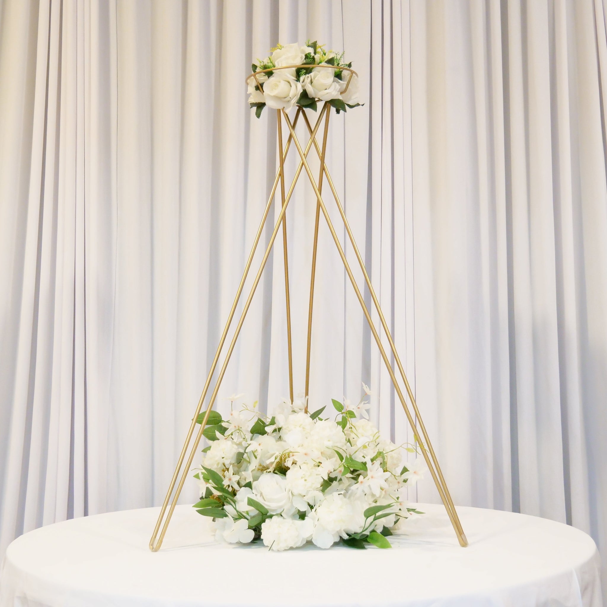 Location - Colonne Centre de table support fleurs 90cm