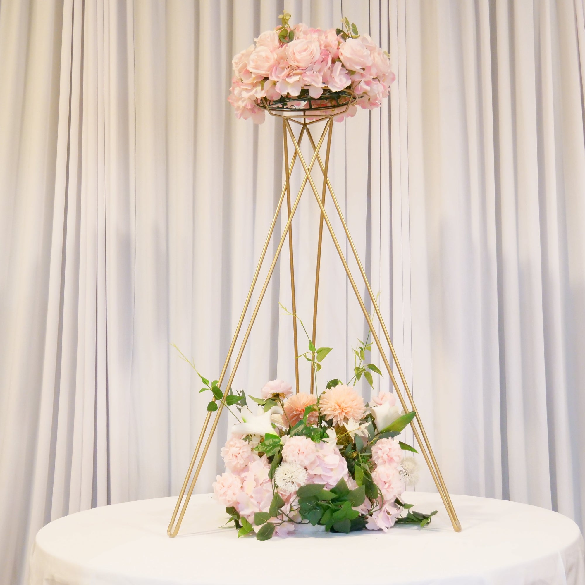 Location - Colonne Centre de table support fleurs 90cm