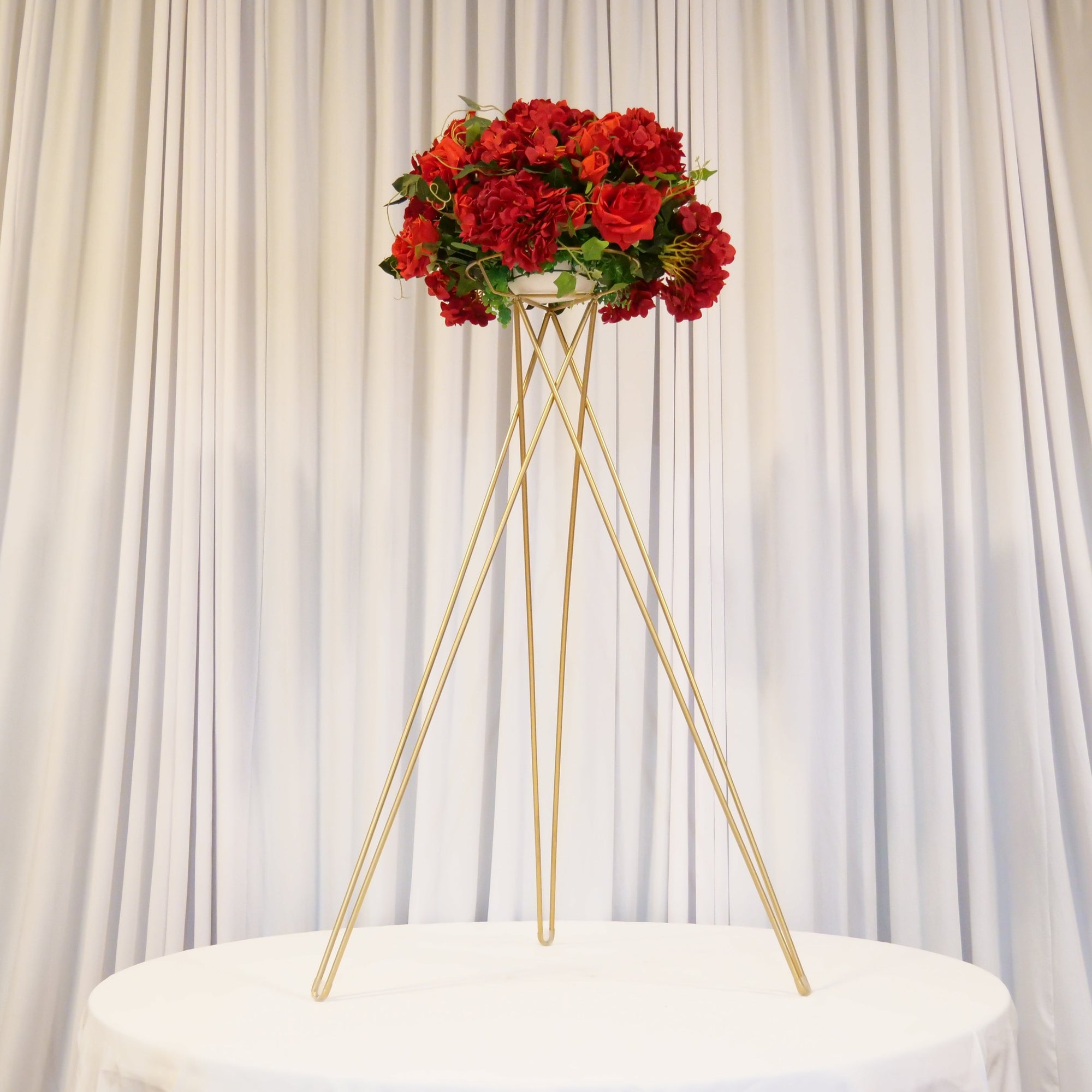 Location - Colonne Centre de table support fleurs 90cm