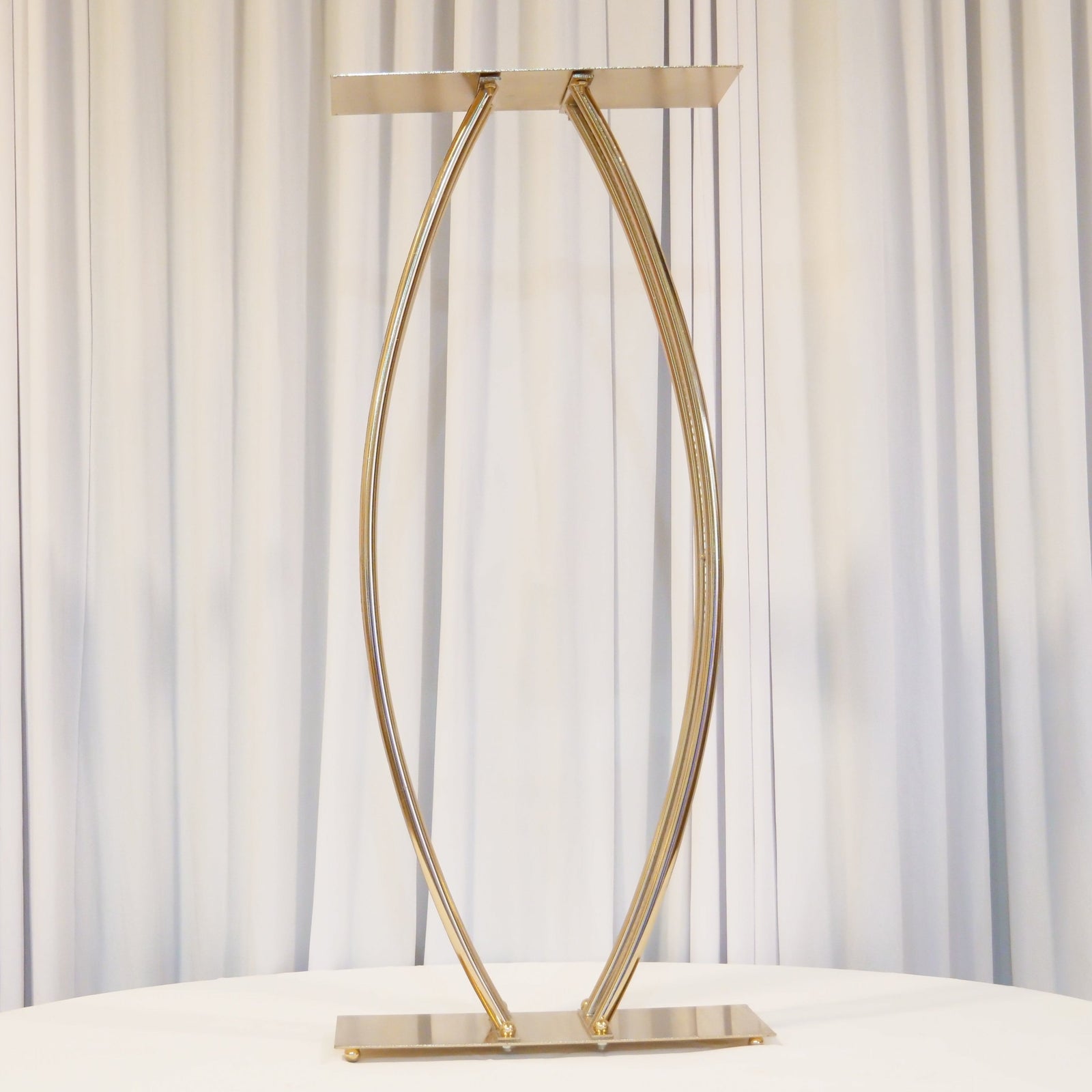 Location - Centre de table Ovale Or-rose