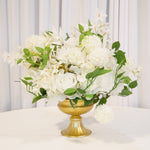 Location - Demi Boule De Fleurs Artificielles Ivoire 40cm