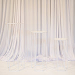 Location - Lot de 3 sellettes hexagonales en Métal de couleur blanc