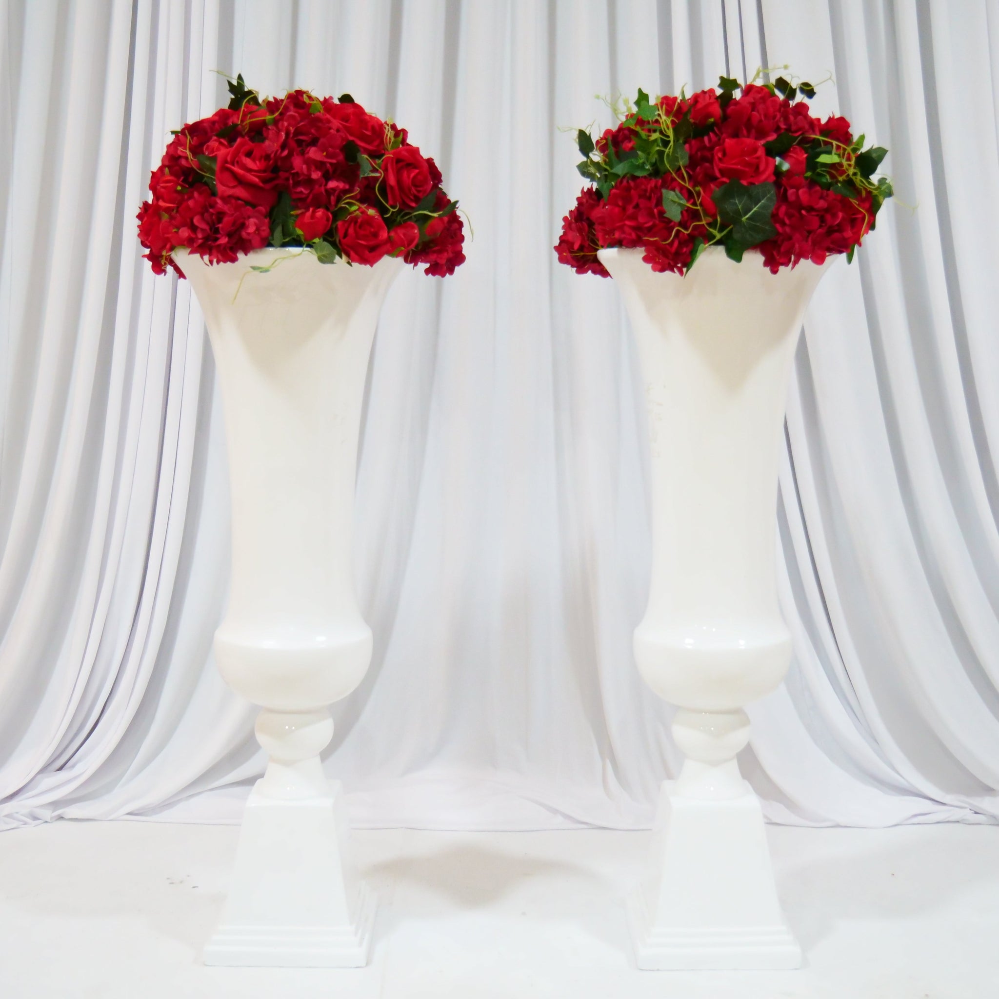 Location - Allée centrale décorée - Vase Luxe