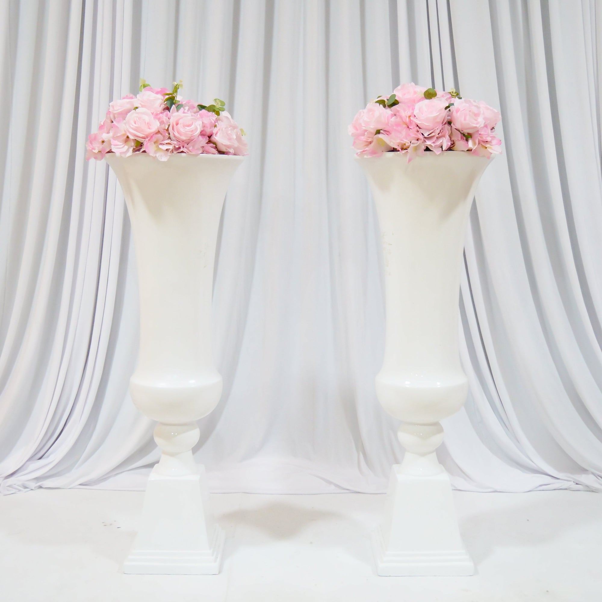 Location - Allée centrale décorée - Vase Luxe