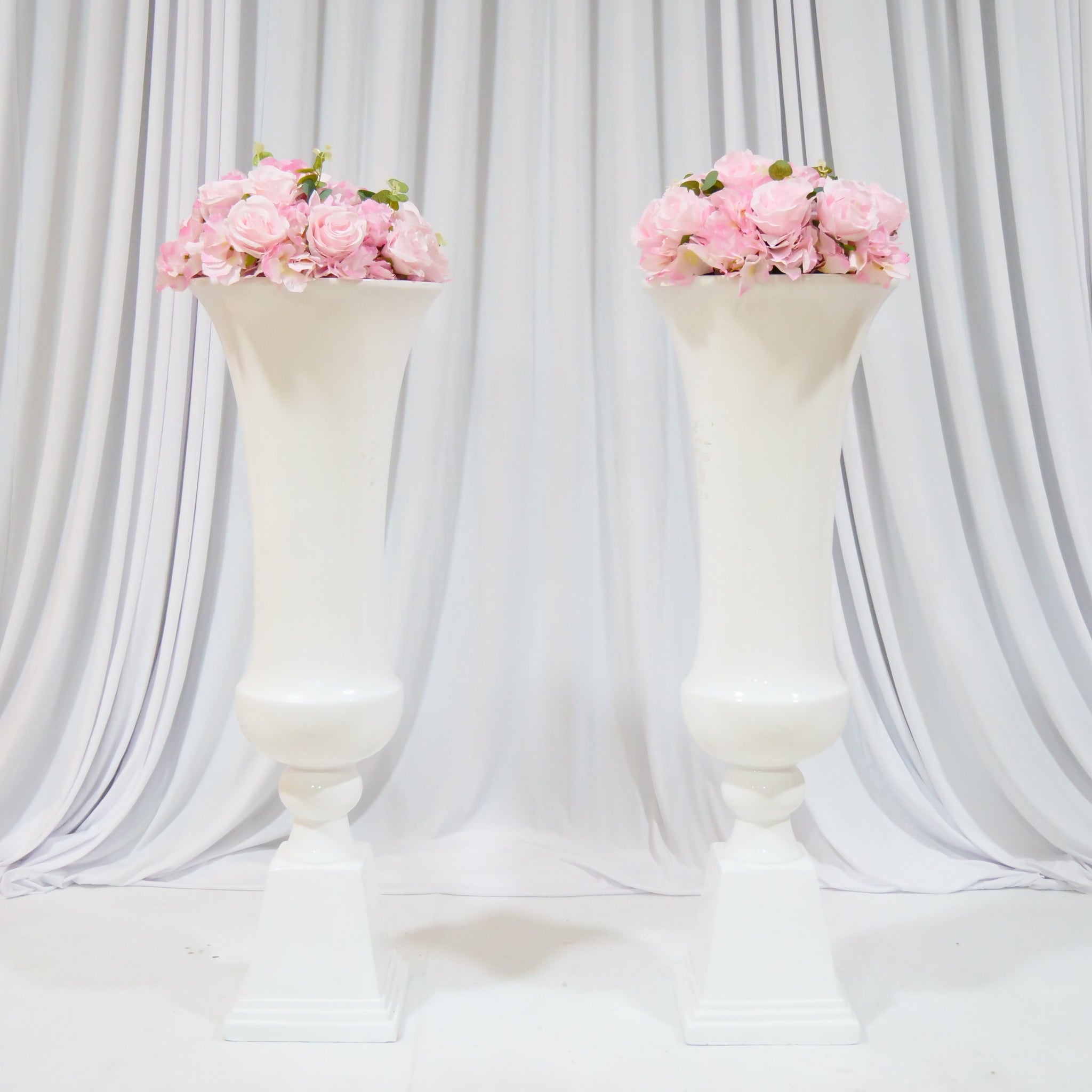 Location - Allée centrale décorée - Vase Luxe