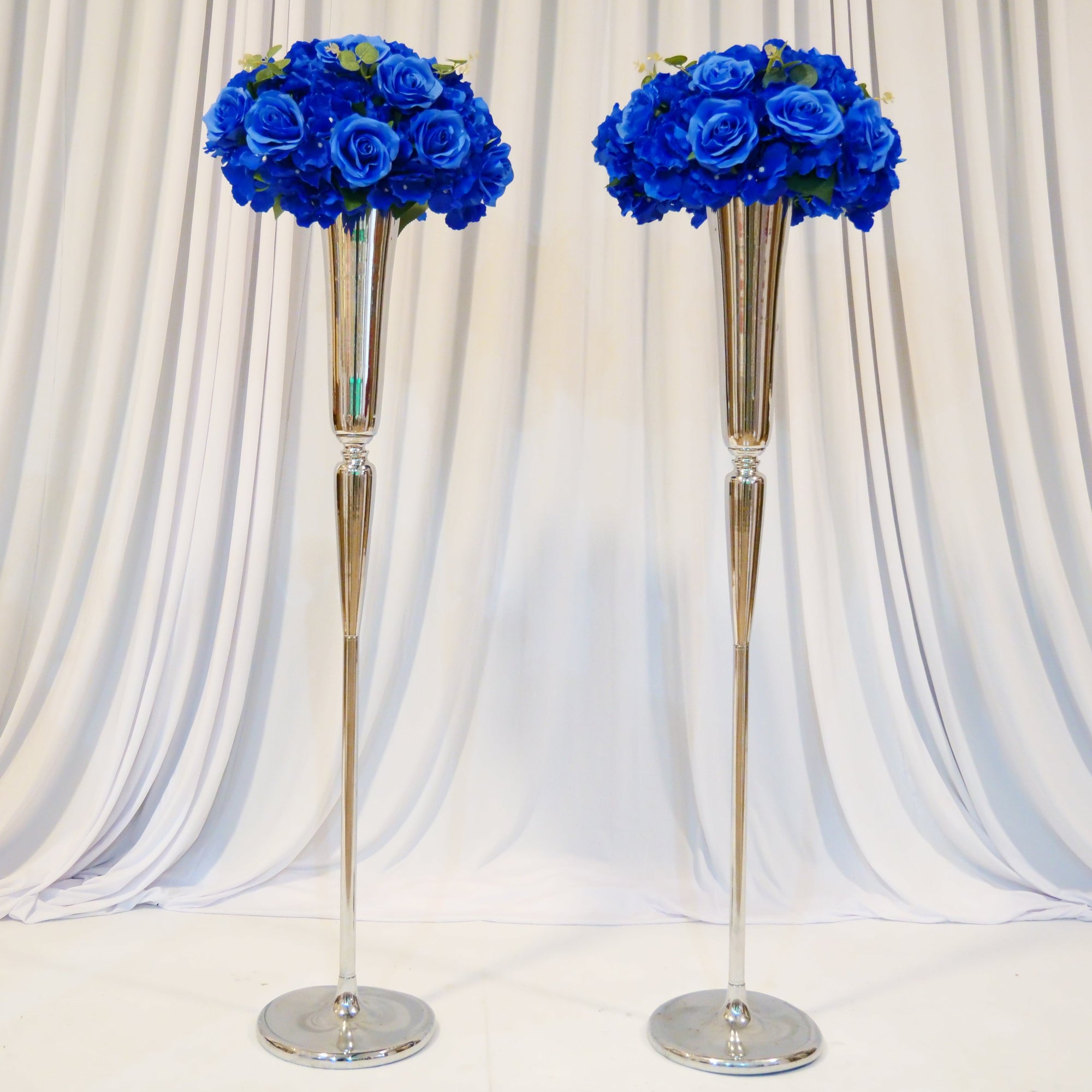 Location - Allée centrale décorée - Imagine argenté