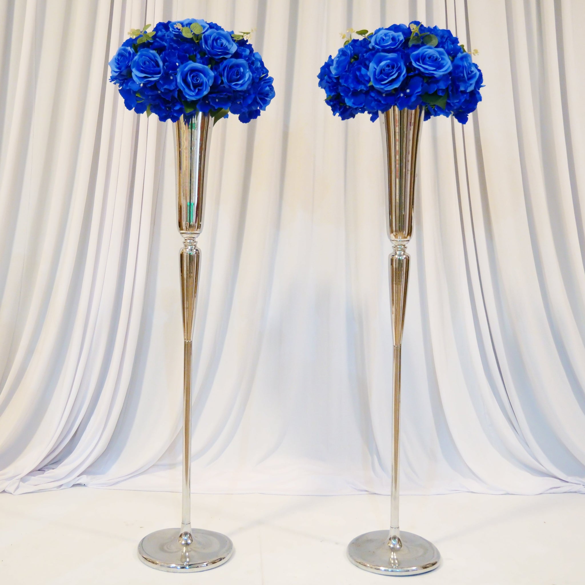 Location - Allée centrale décorée - Imagine argenté