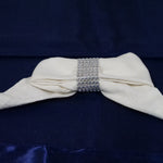 Location - Serviette blanche 45x45cm coton