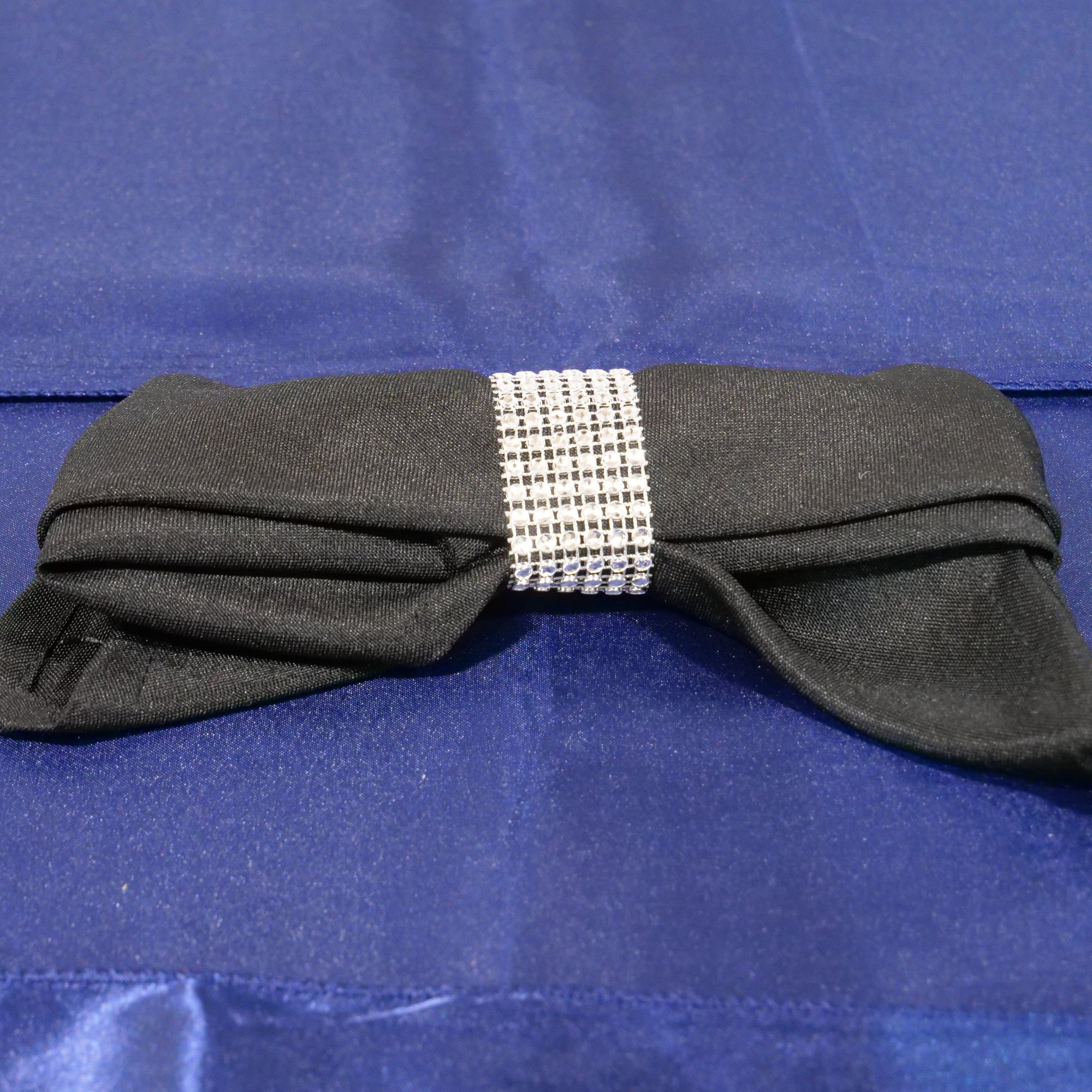 Location - Serviette polyester 50x50cm - Noire