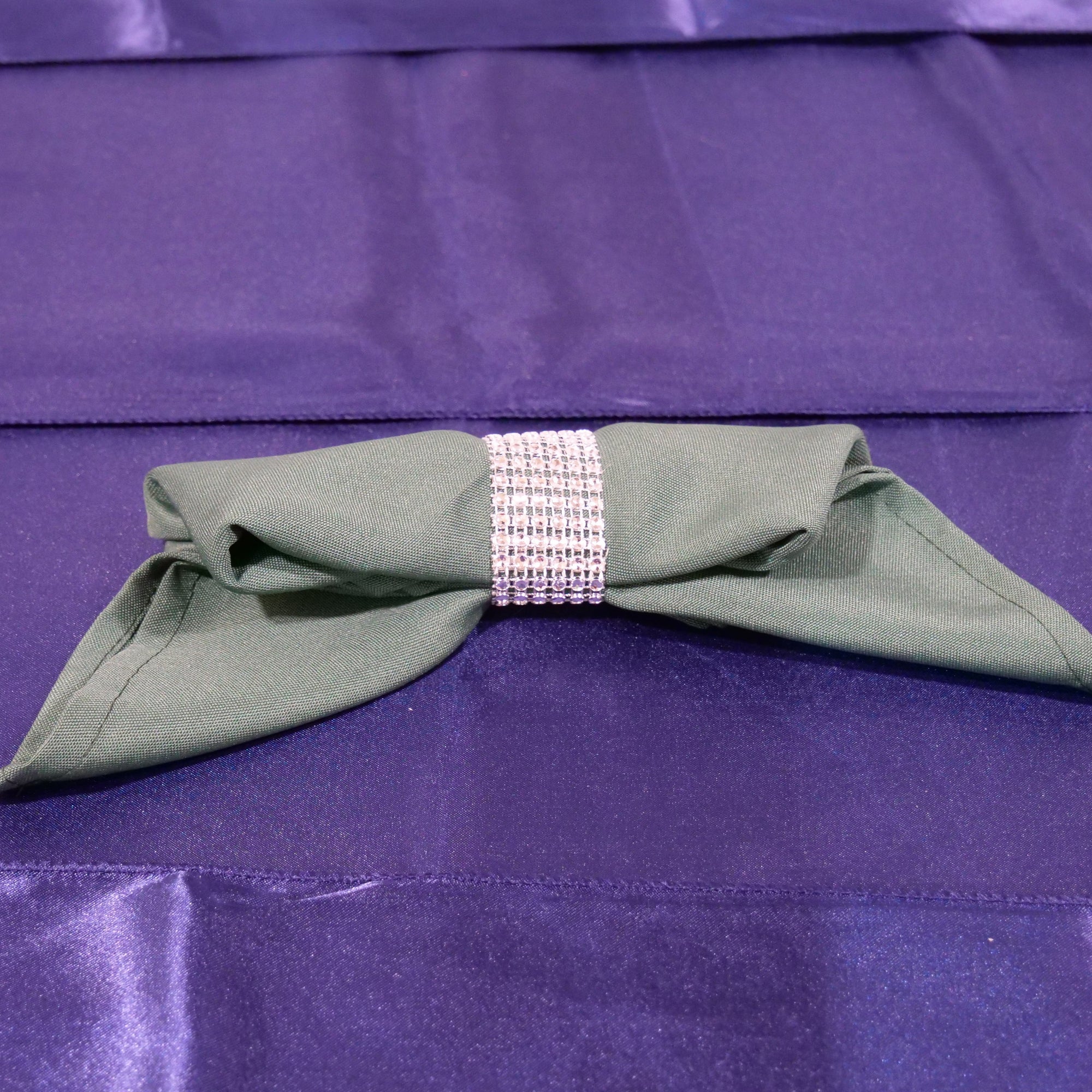 Location - Serviette polyester 50x50cm - Vert