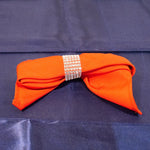 Location - Serviette polyester 50x50cm - Rouge