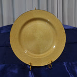 Location - Grand plat rond porte assiette IXY Doré