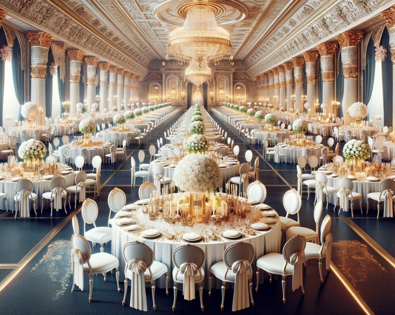 Location - Pack Nuptial Complet pour 200 Convives - Expérience Nuptiale Royale