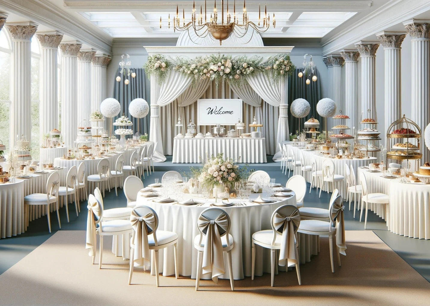 Location - Pack Nuptial Complet pour 50 Convives - Élégance et Raffinement