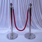 Location - Allée centrale décorée - Barrières de Sécurité ARGENT