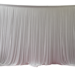 Location - Rideau de Toile de Fond Blanc
