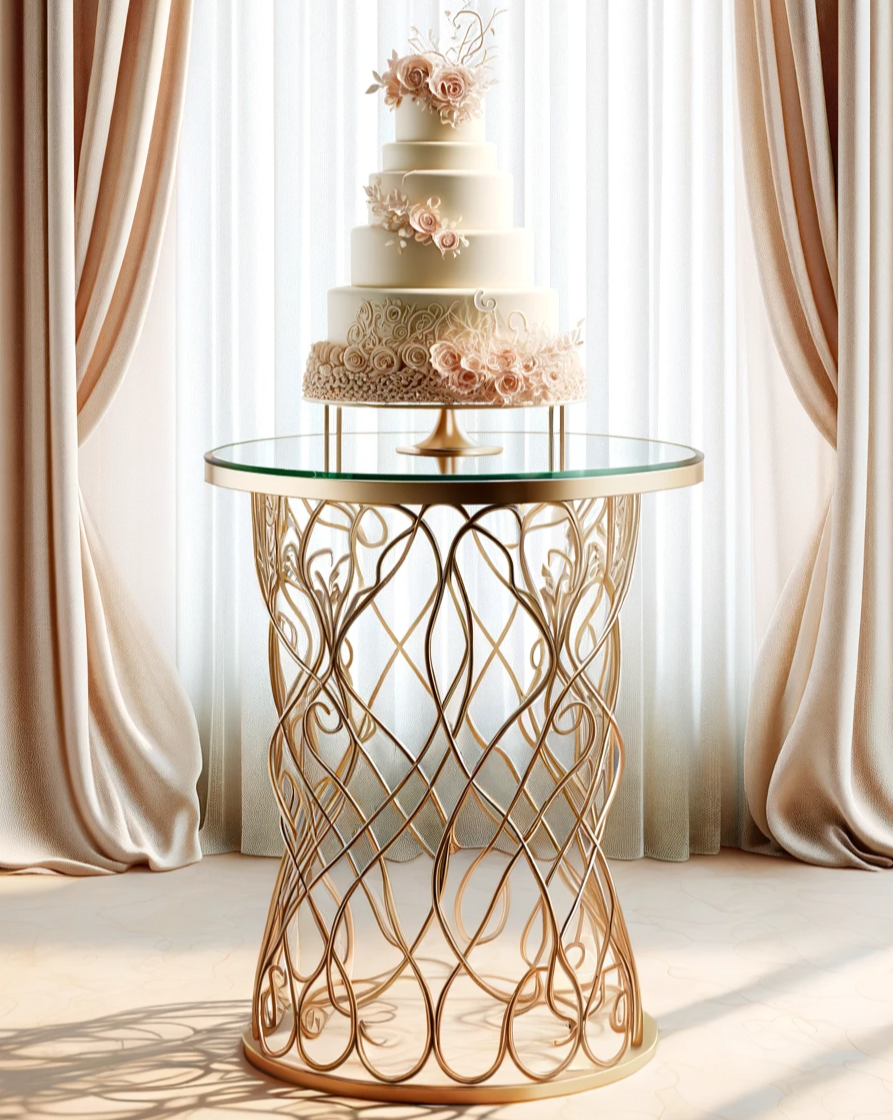 Location - Table à gâteau somptueuse Petite Pallas 45cm