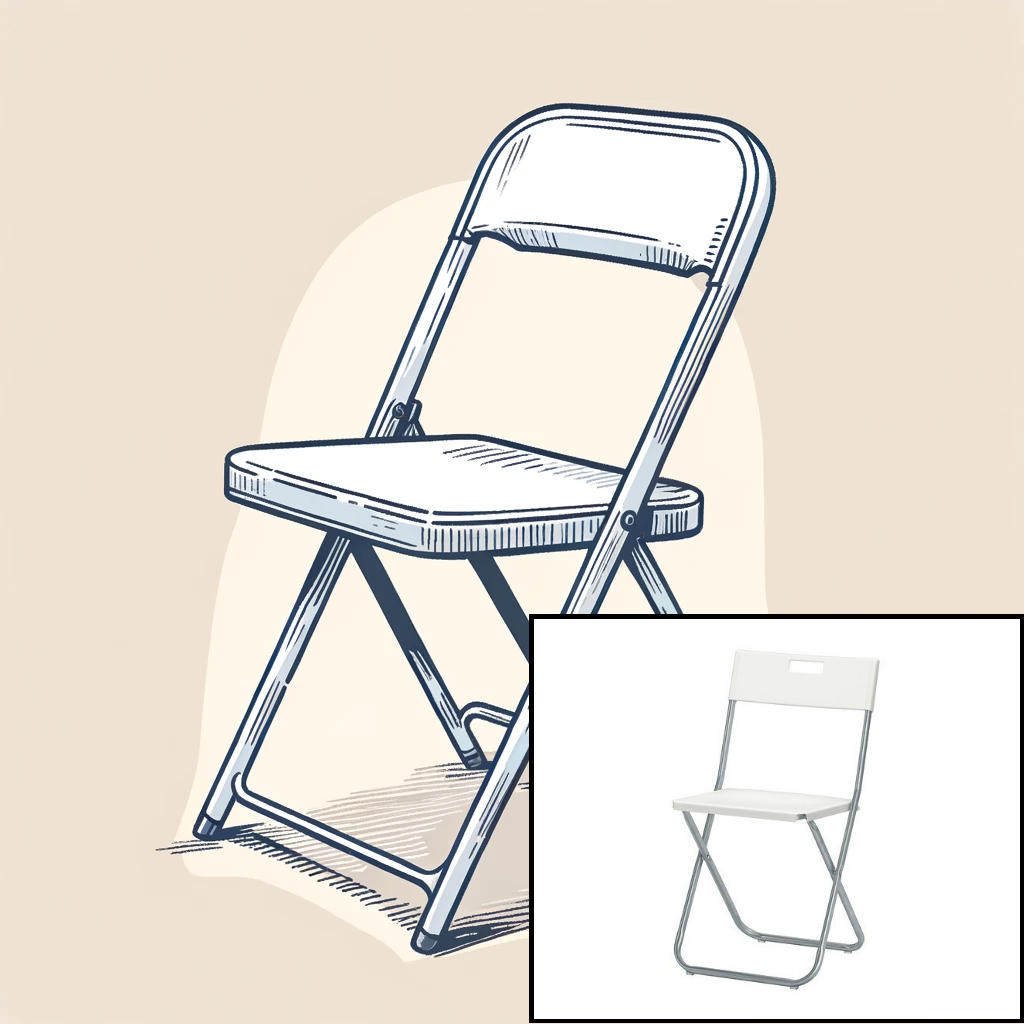 Location - Chaise pliante