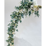 Location - Chemin de fleurs artificiel BERRY Blanc 2 M
