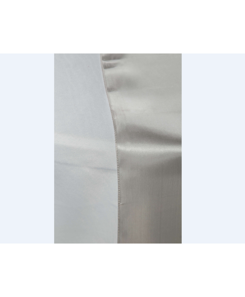 Location - Chemin de table - Satin - argent