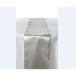 Location - Chemin de table - Satin - argent