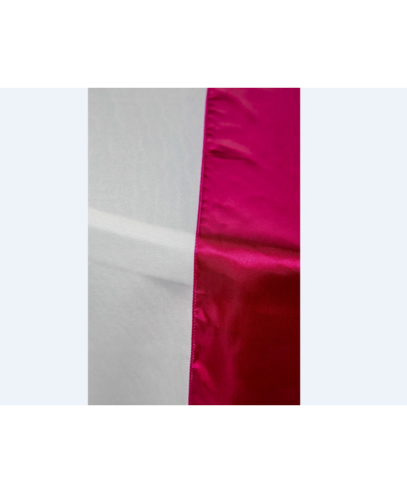 Location - Chemin de table - Satin - fuchsia
