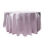 Location - Nappe de table satin ronde 280 cm - Vieux rose