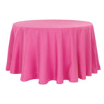Location - Nappe Table ronde unie 280cm - Rose Fushia