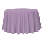 Location - Nappe ronde unie 280 cm - parme