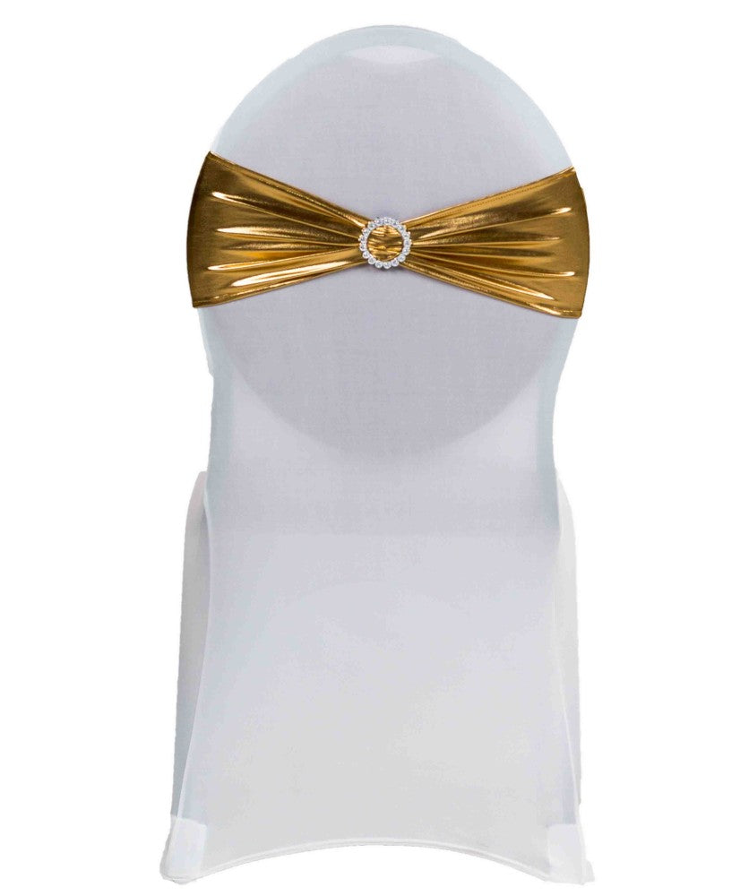 Location - Nœud de chaise lycra or