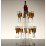 Location - Support acrylique pour verre buffet et pièce montée