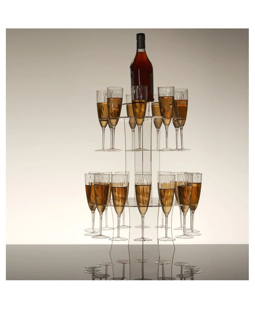 Location - Support acrylique pour verre buffet et pièce montée