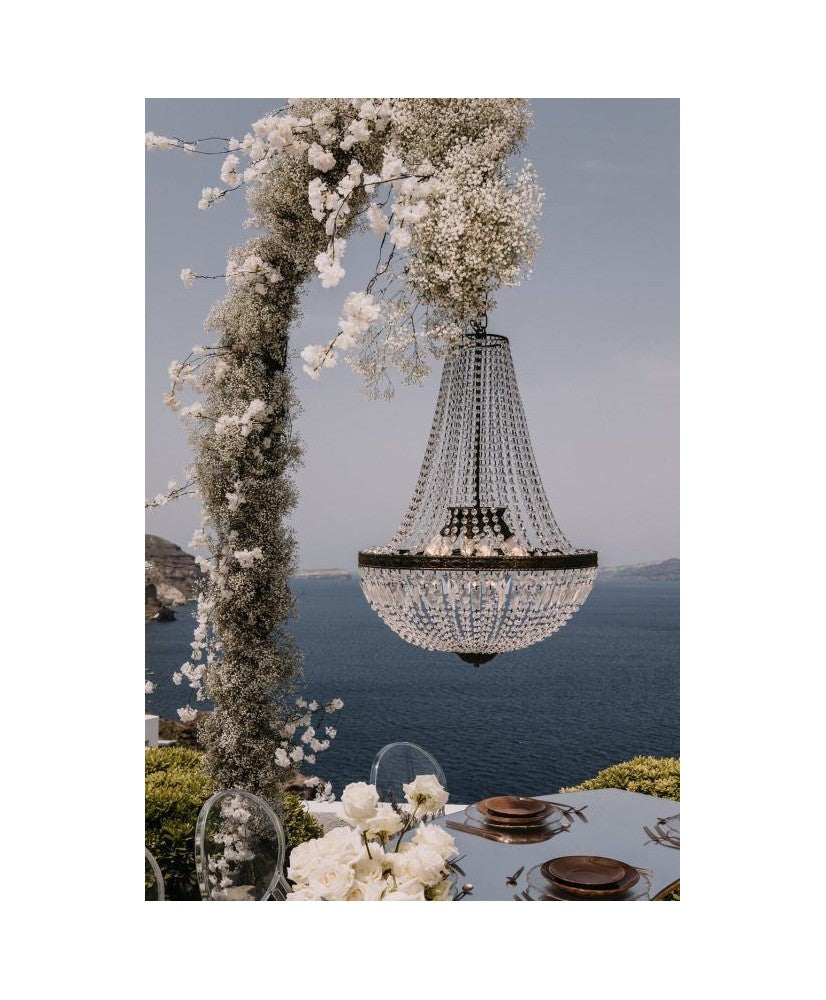 Location - Suspension de table - Pied + lustre - Kely