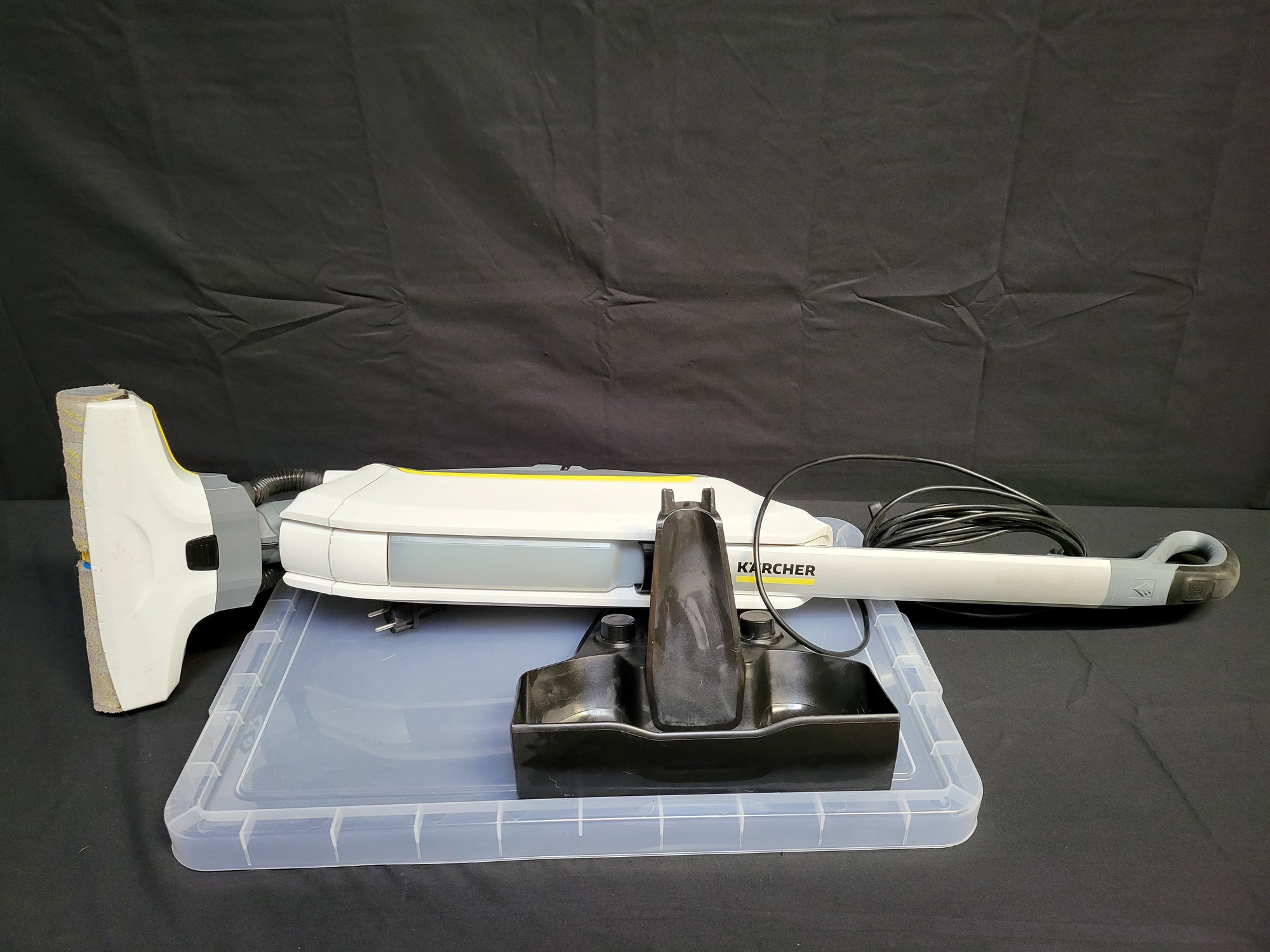 Location - Kärcher Nettoyeur de sol dur sans sac Capacité poussière 0,2 litre Blanc