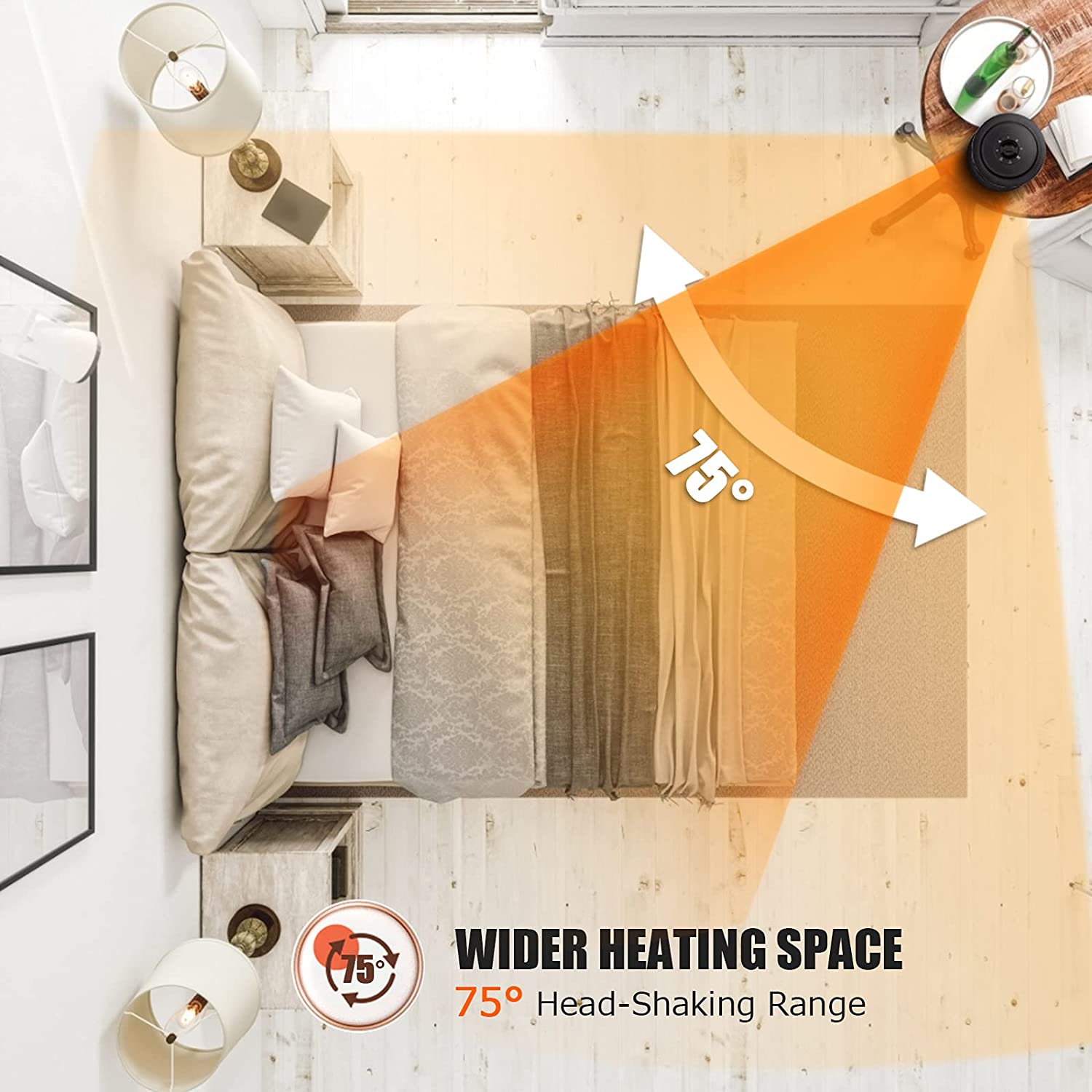 Location - Chauffage D'appoint Soufflant 750w