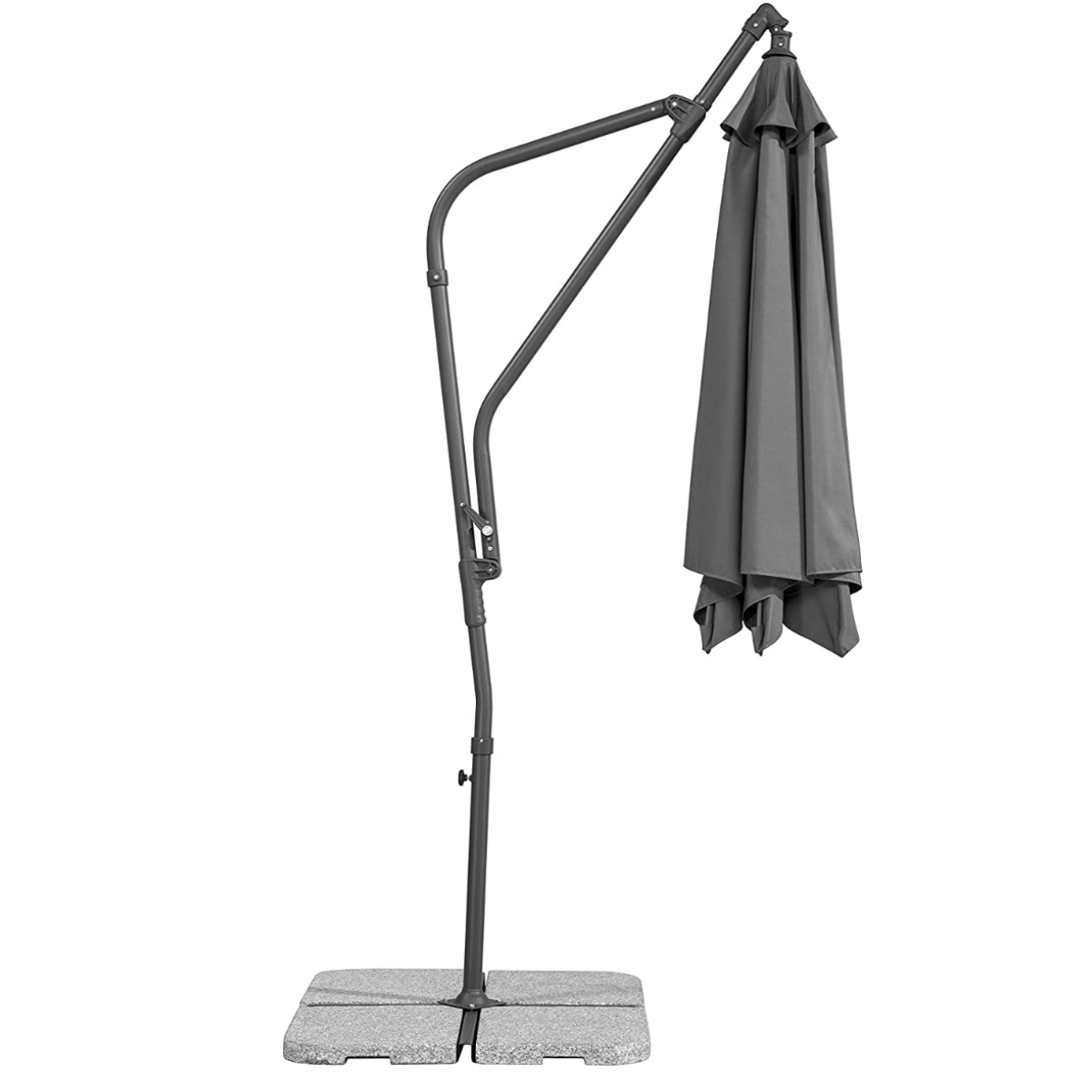 Location - Parasol déporté Anthracite 300 cm de diamètre