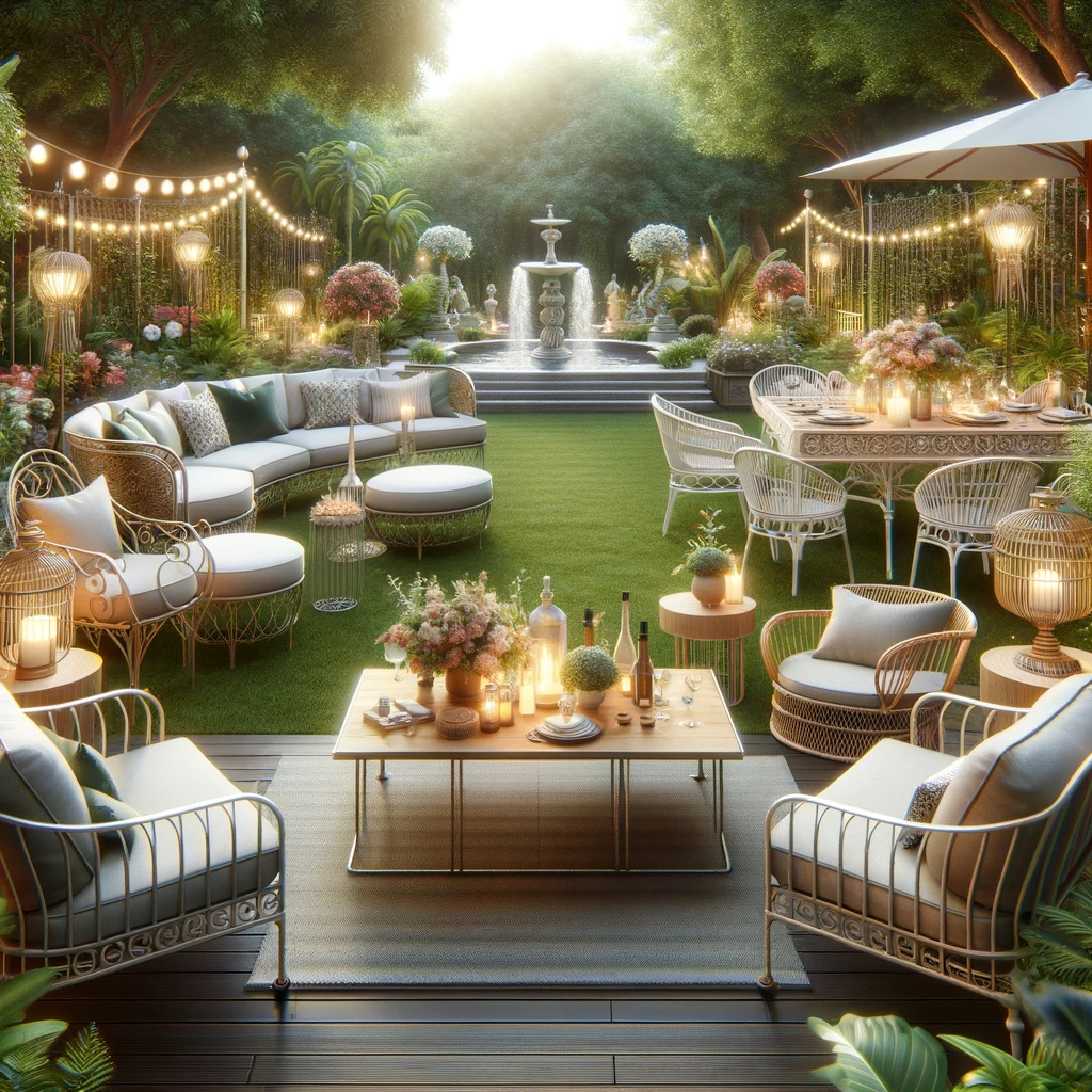 Mobilier de jardin