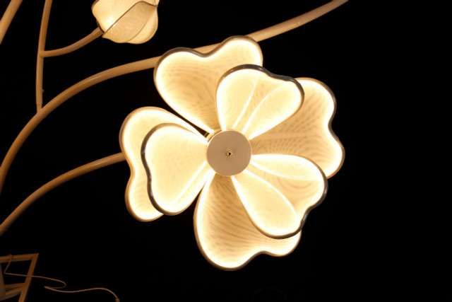 Location - Backdrop fleuri LED ZELDA - 260 x 310cm [BDFLEDZELDA1]